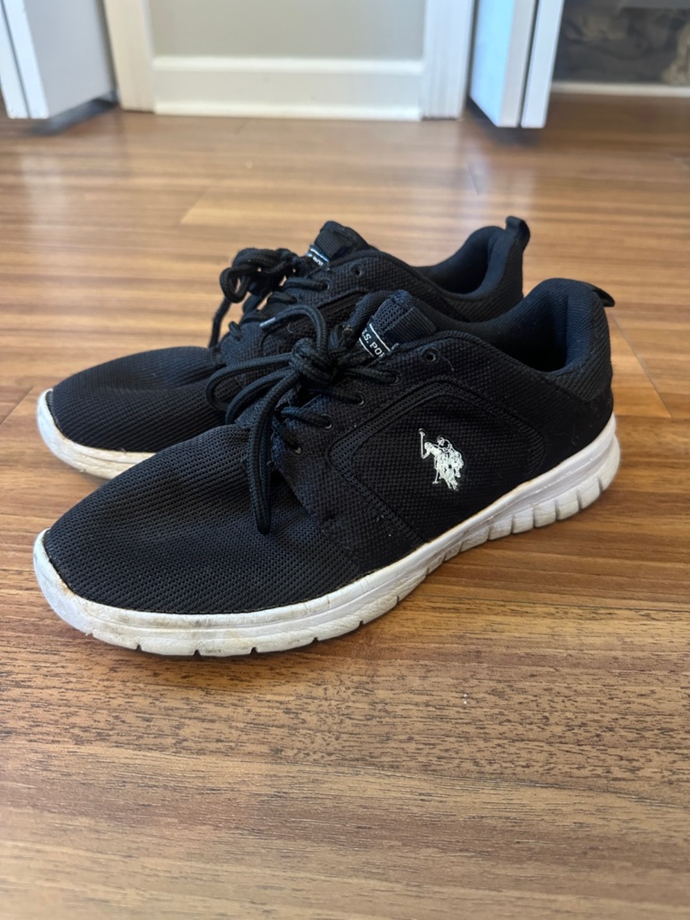 U.S. Polo Assn. Black Athletic Sneakers